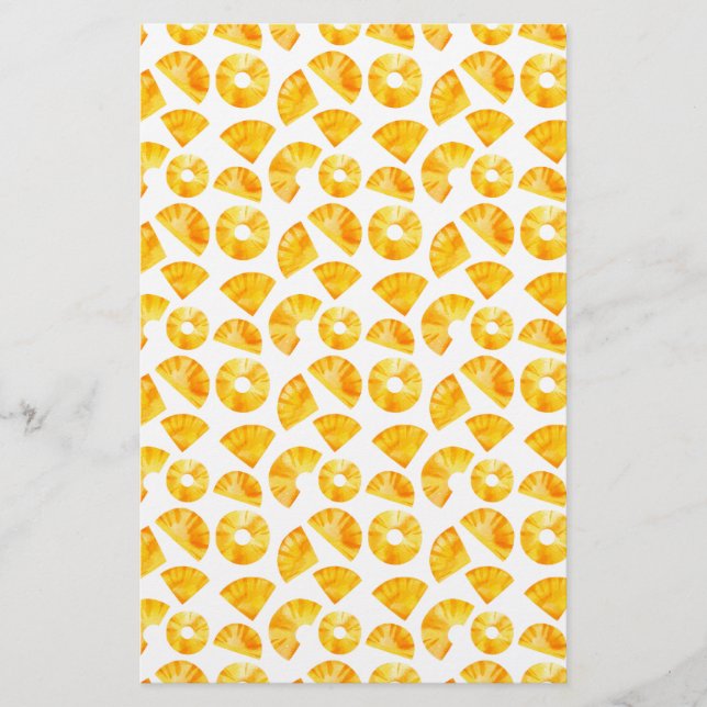 Pineapple Pineapple Soap/Gift Wrapper | Papel linh (Frente)