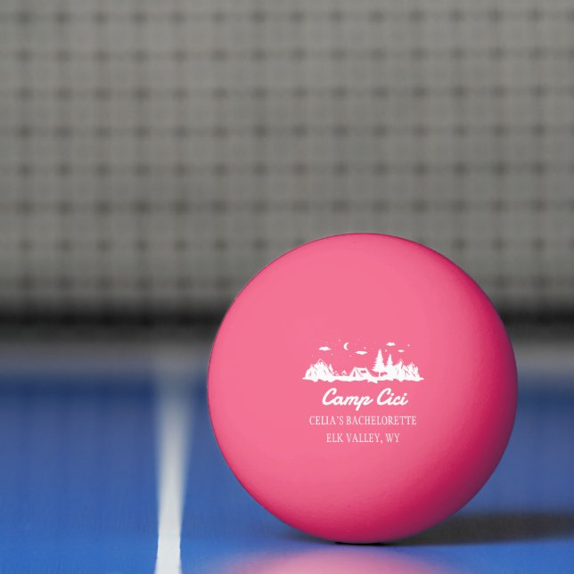 Ping Pong Bola de Despedida de Solteira Personaliz (Líquido)