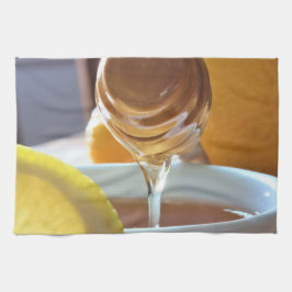 Pingando mel com toalha Lemon Kitchen