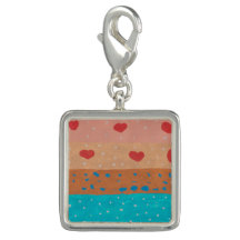 Pulseiras de Encantos de Sementes do Amor