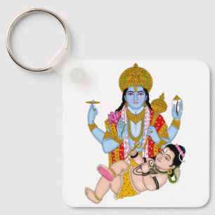 Pingente Shiva & Vishnu – Chaveiro Combo Espiritua