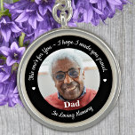 Pingente Tassel de Fotografia Personalizada Moderna do Boné<br><div class="desc">Adicione o toque final ao seu boné de formatura com este charme personalizado do memorial de graduação de fotos. Citação: " Esta é para você, espero que eu tenha feito você orgulhoso... . Em Loving Memory (Memória Adorável) Personalize com sua foto amada. Este encanto de mestrado é perfeito em memória...</div>