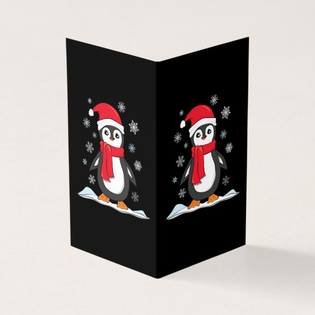 Pinguim Bonito de Natal (Exterior)