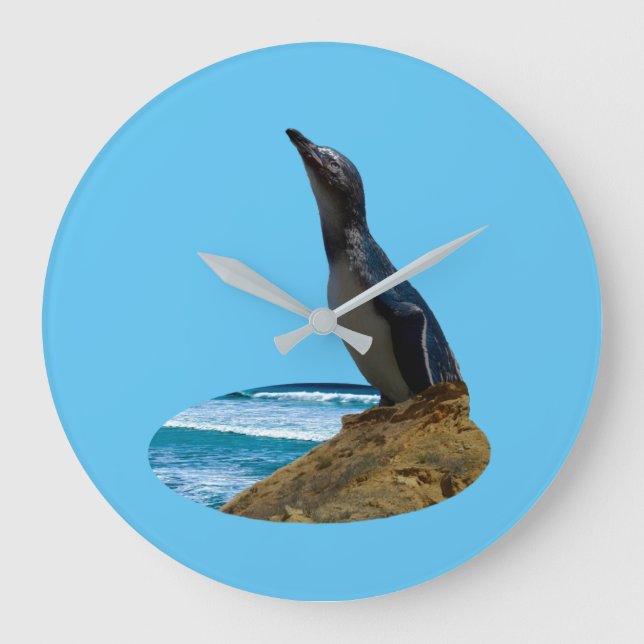 Pinguim bonito, Relógio de Parede (Frente)