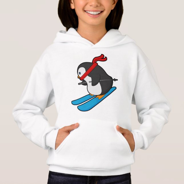 Pinguim com esqui (Frente)