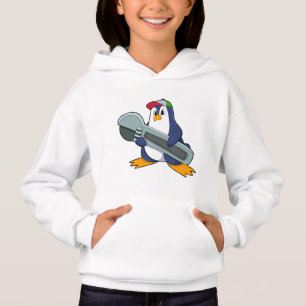 Pinguim como Mecânico com Ferramenta