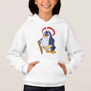 Pinguim como Pirata com Chapéu