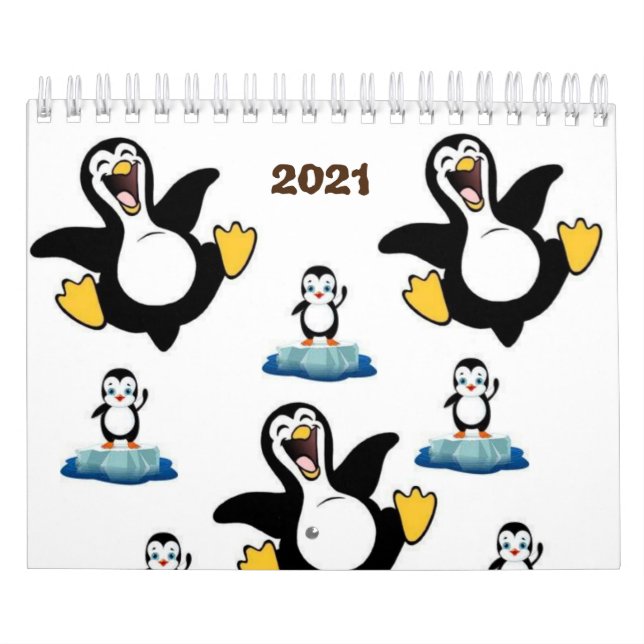 Pinguim do Calendário 2021 (Capa)