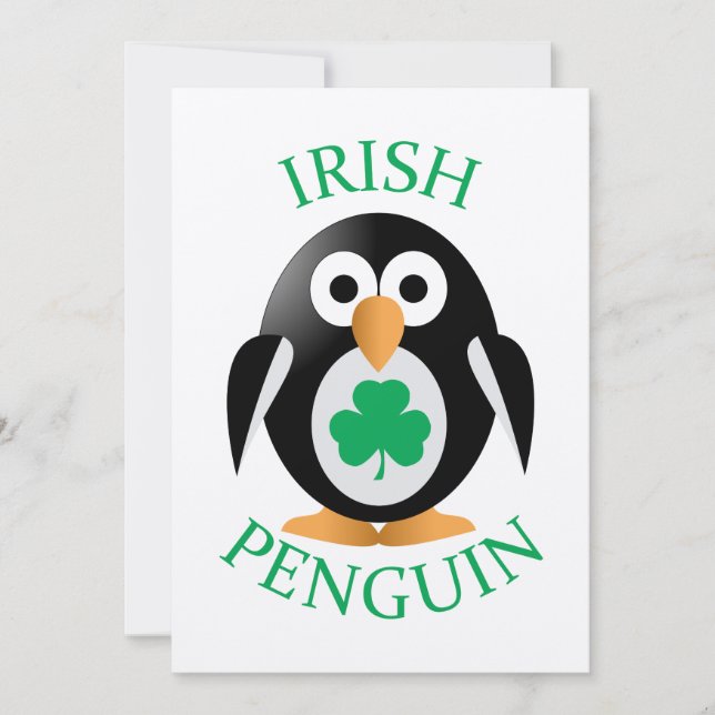 Pinguim irlandês (Frente)