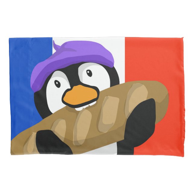 Pinguim parisiense com Baguette (Frente)