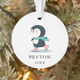 Pinguim Pinguim Enfeites de natal Bebê