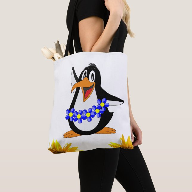 Pinguim Pinguim Tote Bag (Close Up)