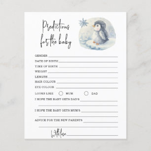 Pinguim - predições e conselhos