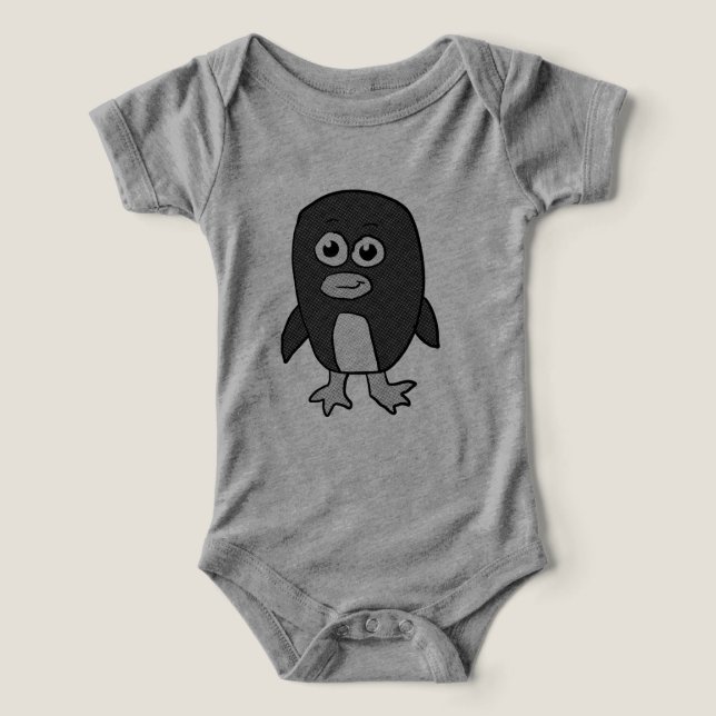 Pinguim Retro (Design frontal)