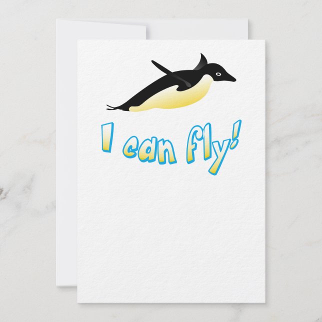 Pinguim voador (Frente)