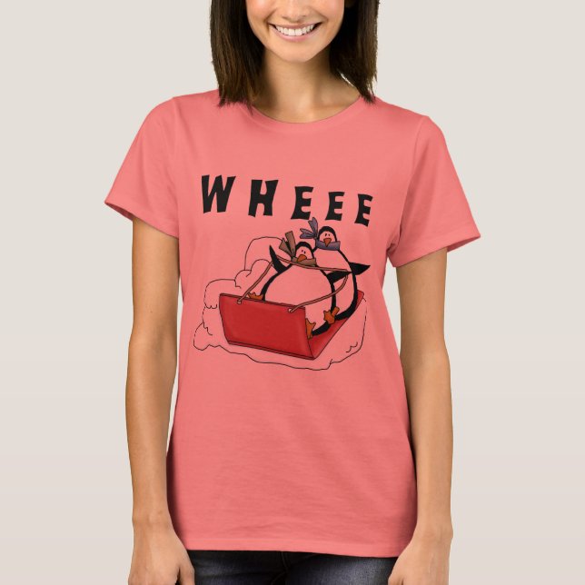 Pinguins Camisetas e presentes (Frente)