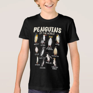 Pinguins-Camisetas-pinguins animais do Pinguim Mun