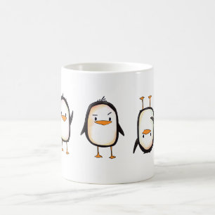 Pinguins da dança - caneca