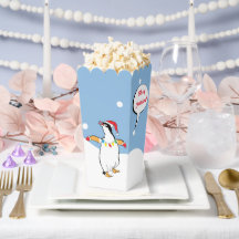 Pinguins de Natal Favorecem Caixas