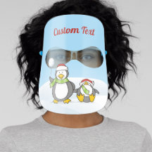 Pinguins de Neve de Natal