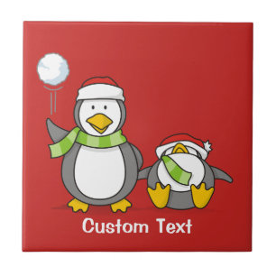 Pinguins de neve de Natal