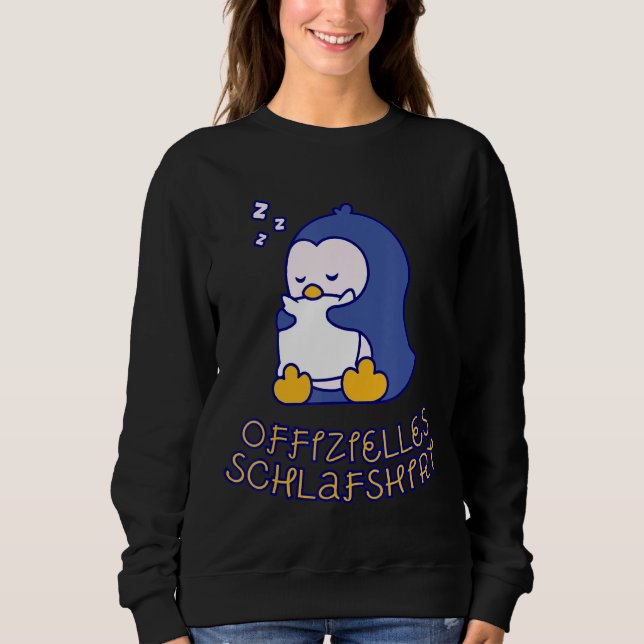 Pinguins Dormindo Camisa Pajama Noite Sonhando (Frente)