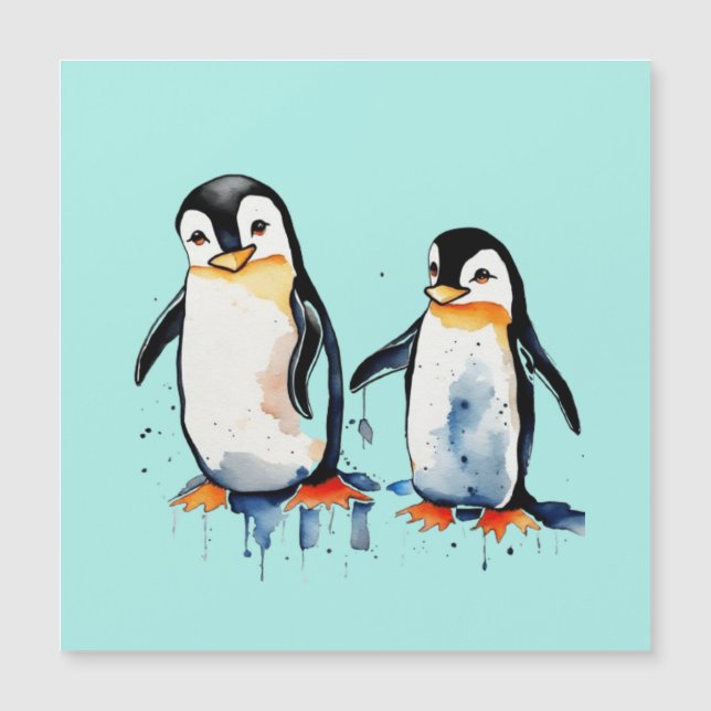 Pinguins lindos (Frente)