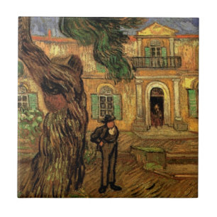 Pinheiros em Saint-Paul por Vincent van Gogh