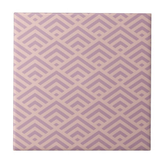 Pink Art Deco Diamond Patterno