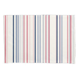 Pink blue and white stripes