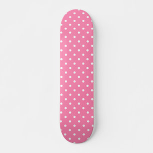Pink Bolinhas Skateboard