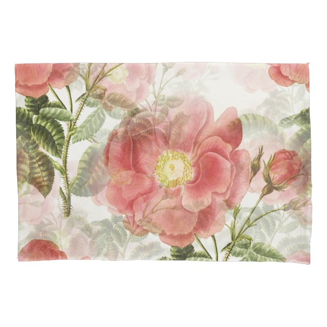 Pink Camellia Floral Patterno (Frente)