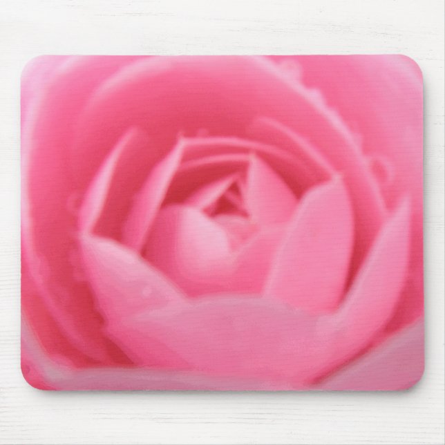 Pink Camellia Mousepad (Frente)