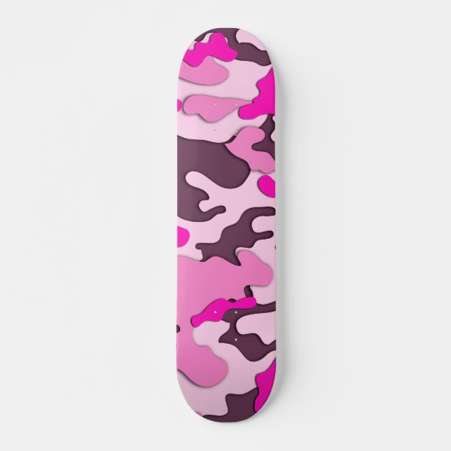 Pink Camo / Skateboard (Frente)