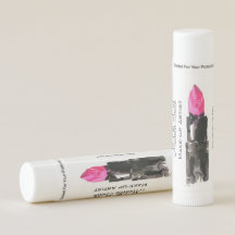 Pink chic e batom preto de aquarela Maquiagem