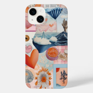 Pink Cute Trendy Preppy Collage Scrapbook