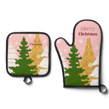 Pink de árvore de Natal feliz