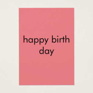 PINK, dia de parto feliz, etiquetas de presentes p