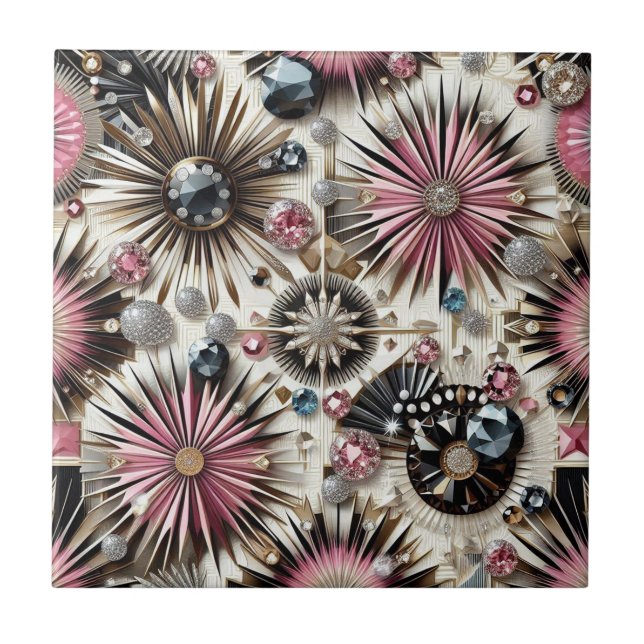 Pink Diamond Mid Century Modern  (Frente)