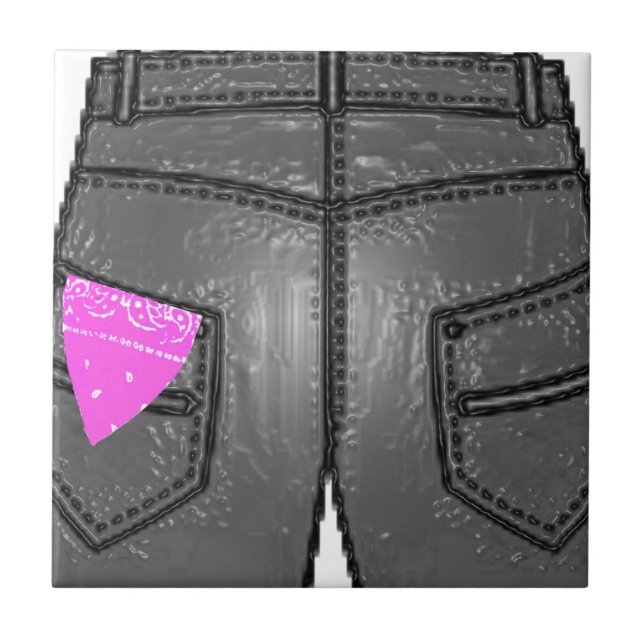 Pink Esquerdo Hanky (Frente)