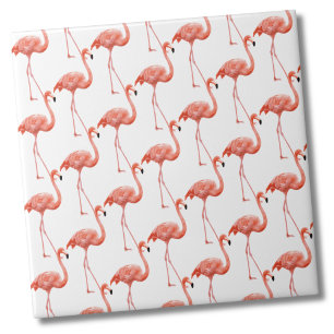 Pink Flamingo Patterno Feminino