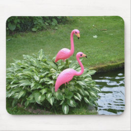 PINK FLAMINGOS Mousepad