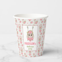 Pink floral bailarina bonitinha fofinha aniversári