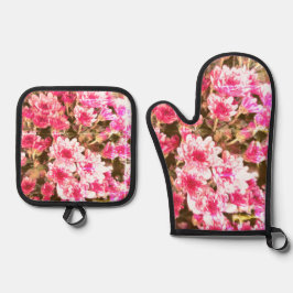 Pink Floral Bloom Pattern