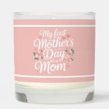 Pink Floral First Mother's Day 