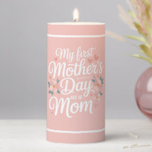 Pink Floral First Mother's Day 