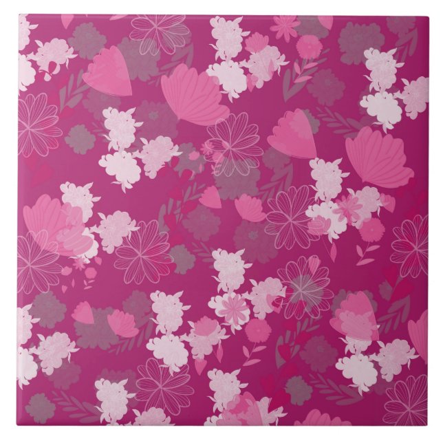 pink flowers (Frente)
