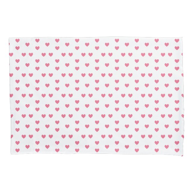 Pink Hearts Ornamental Minimalist Modern Pattern. (Frente)