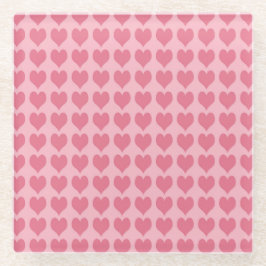 Pink Hearts Seamless Pattern