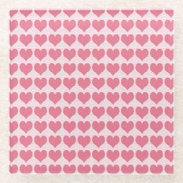 Pink Hearts Seamless Pattern